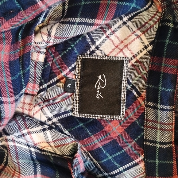Rails Red and Blue Plaid Button-Down Shirt - Picture 4 of 5